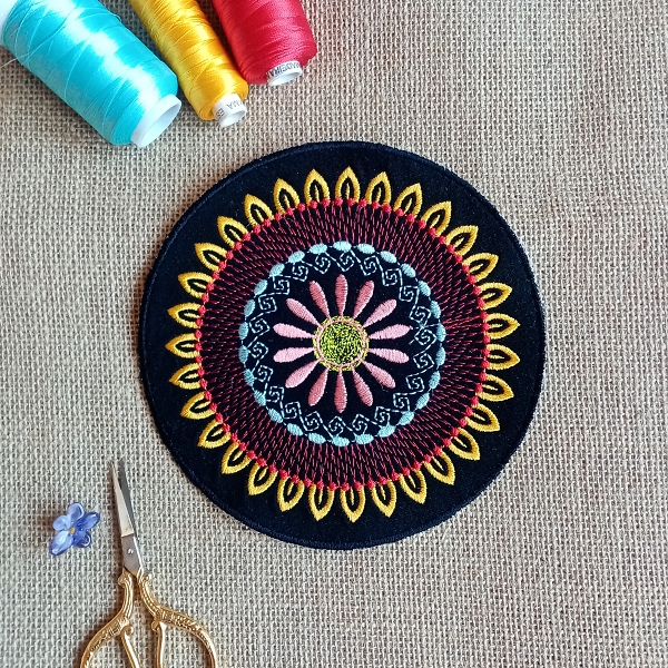 Aplikace Mandala V. velká  JEDINÝ KUS