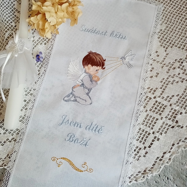  Křestní rouška univerzální   SLEVA