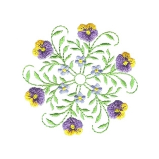Mandala květinová