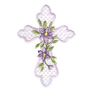 Květinový kříž