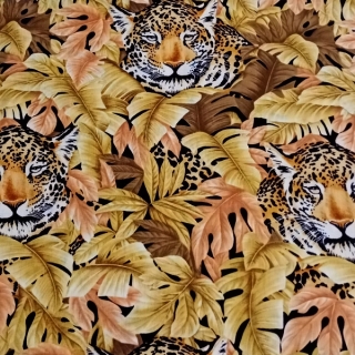 Dovozové plátno s gepardy