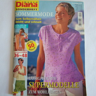 Diana  šitá móda